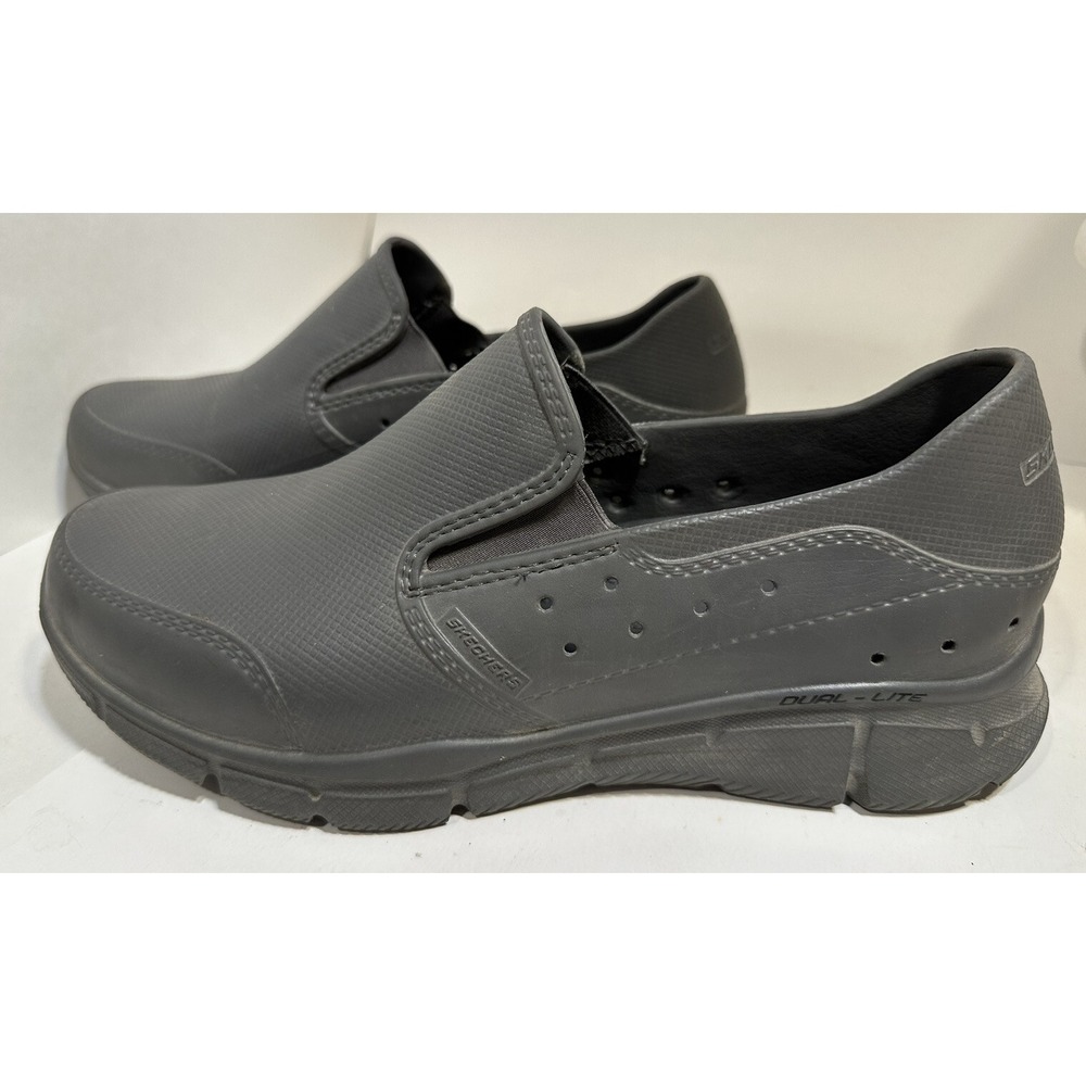 Skechers Mens Equalizer - Womble gray Sculpted Soft Plastic‎ Foam Men's 12
